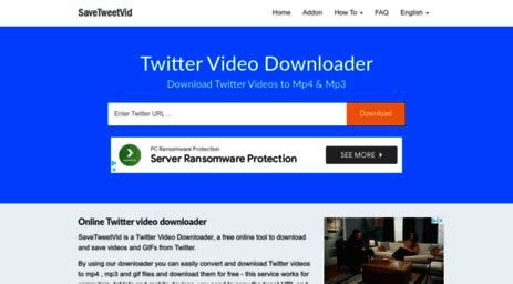 savetweetvid extension|Save the Viral Tweets: How to Download Twitter Videos 